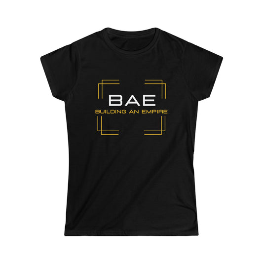 BAE Building An Empire Gold Women's Softstyle Tee - Square