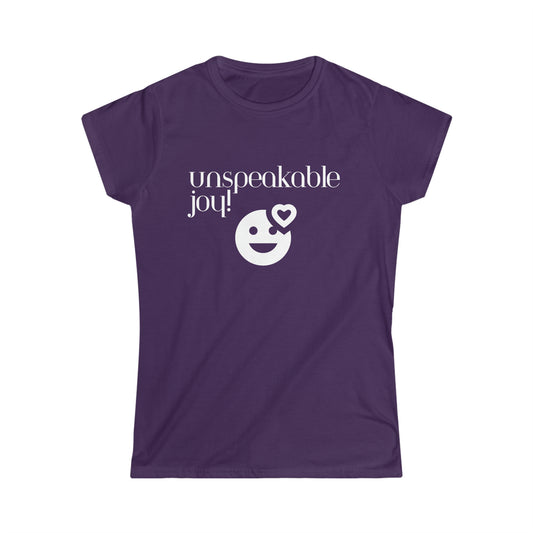 Unspeakable Joy Women's Softstyle Tee