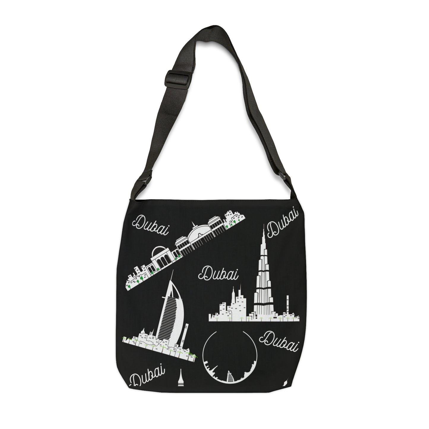 Dubai UAE Travel All-Over-Print Adjustable Tote Bag