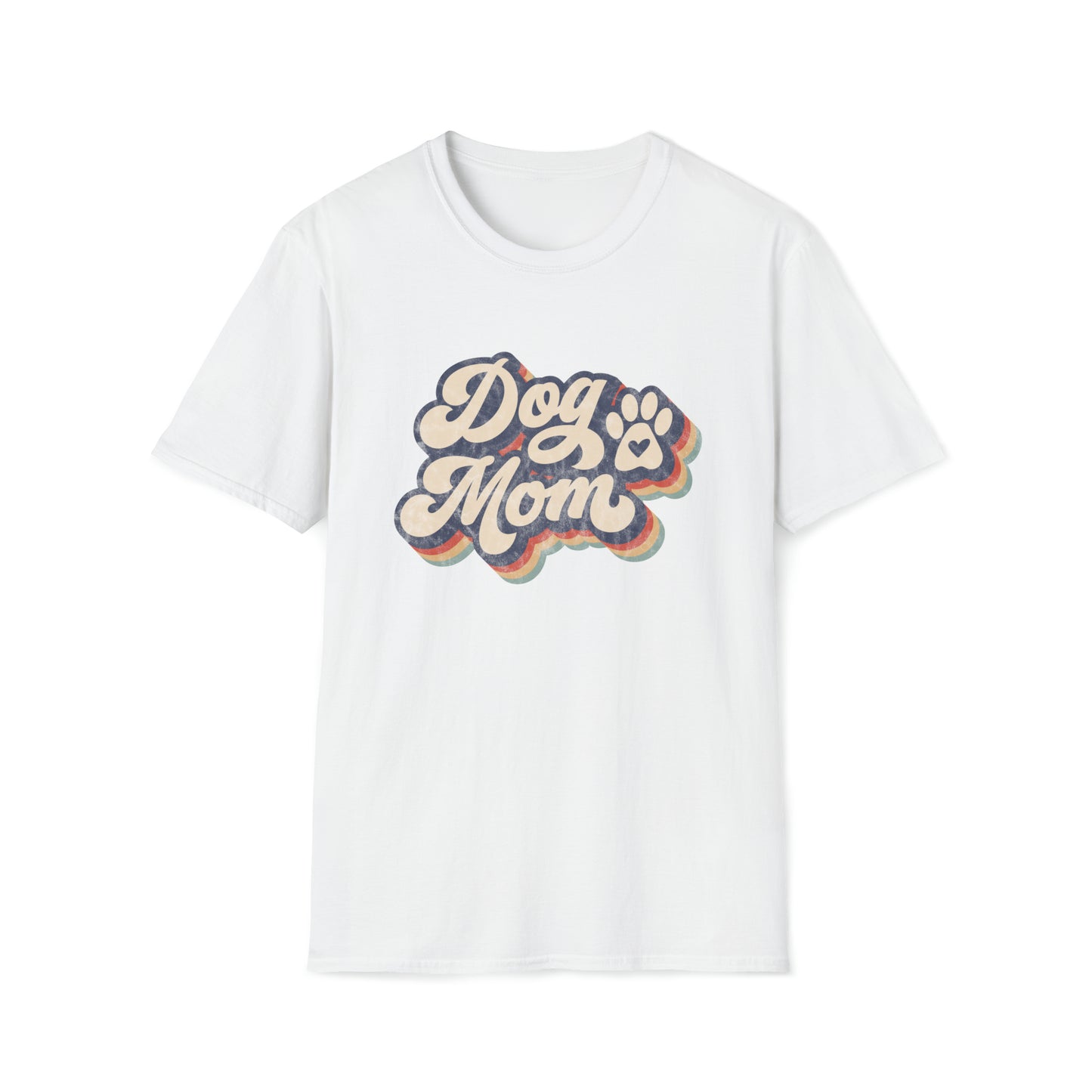 Dog Mom Unisex Softstyle T-Shirt