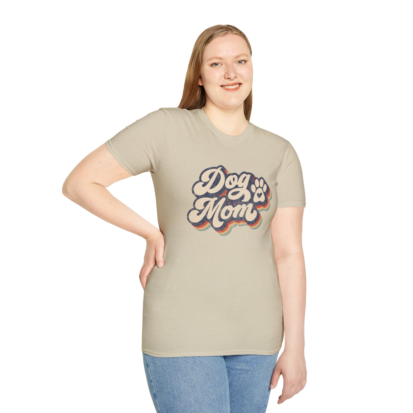 Dog Mom Unisex Softstyle T-Shirt