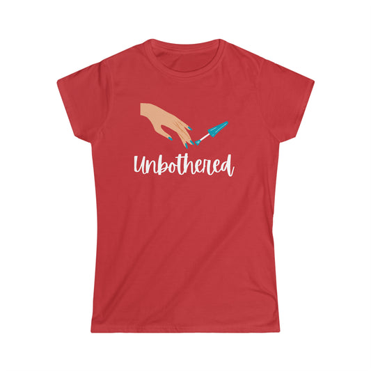 Unbothered Women's Softstyle Tee- 4