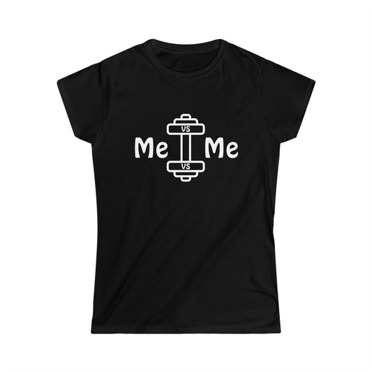 Me vs Me Women's Softstyle Tee