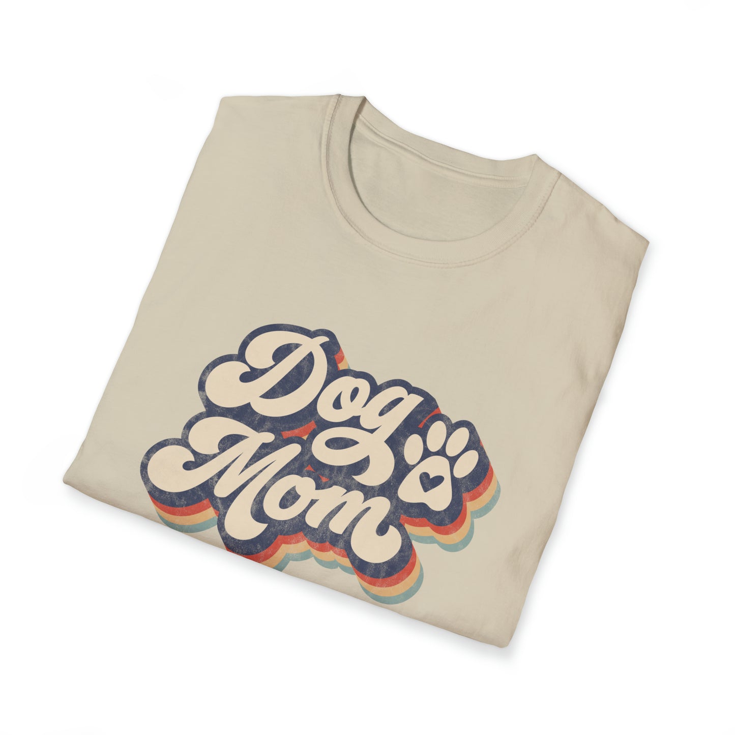 Dog Mom Unisex Softstyle T-Shirt