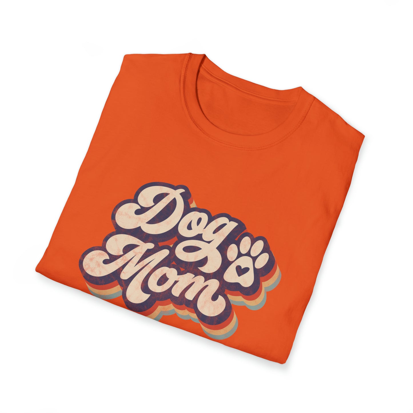 Dog Mom Unisex Softstyle T-Shirt