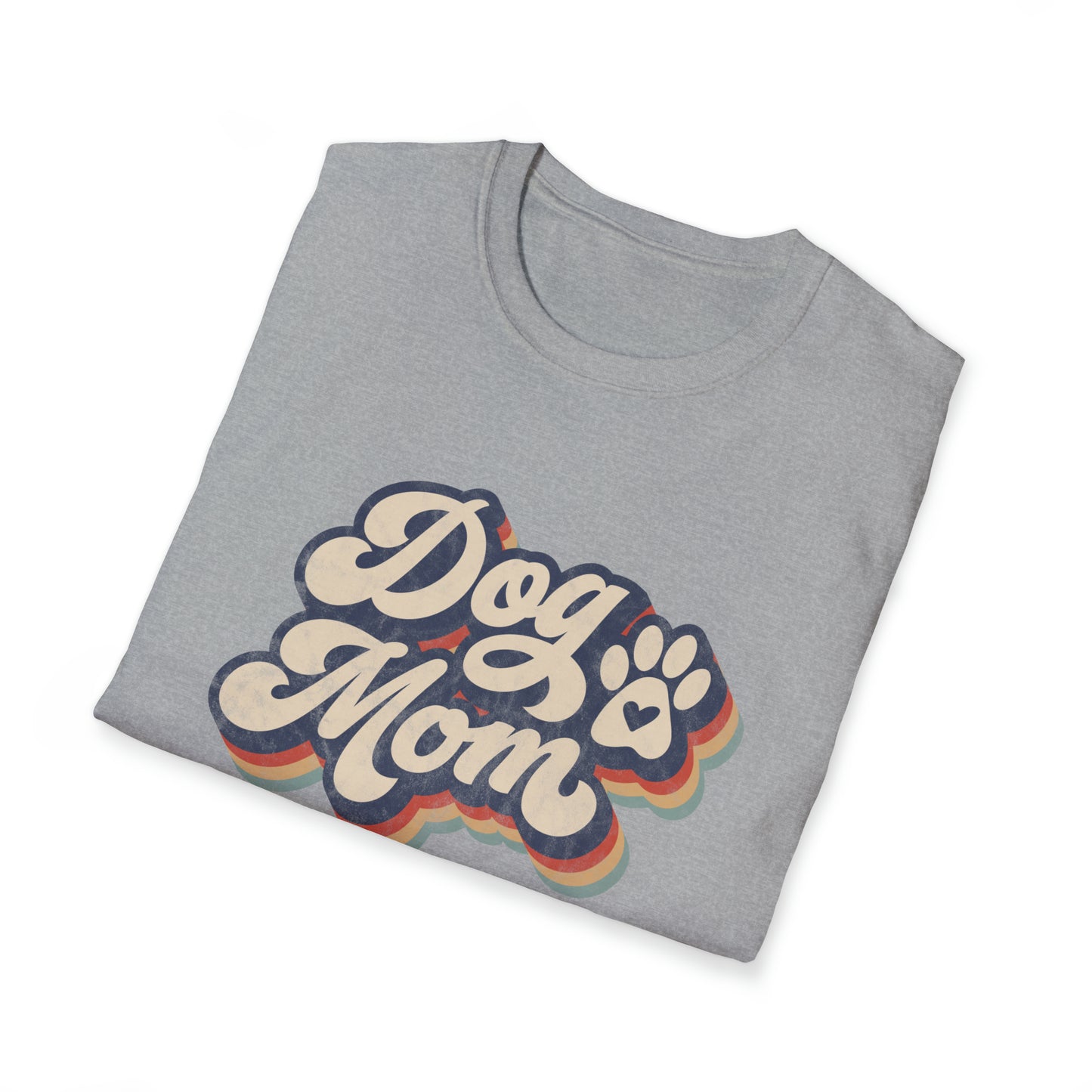 Dog Mom Unisex Softstyle T-Shirt