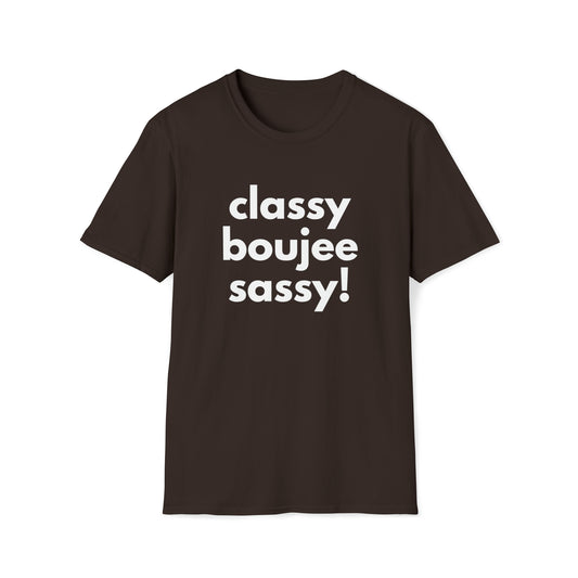 Classy Boujee Sassy !  Softstyle T-Shirt 2