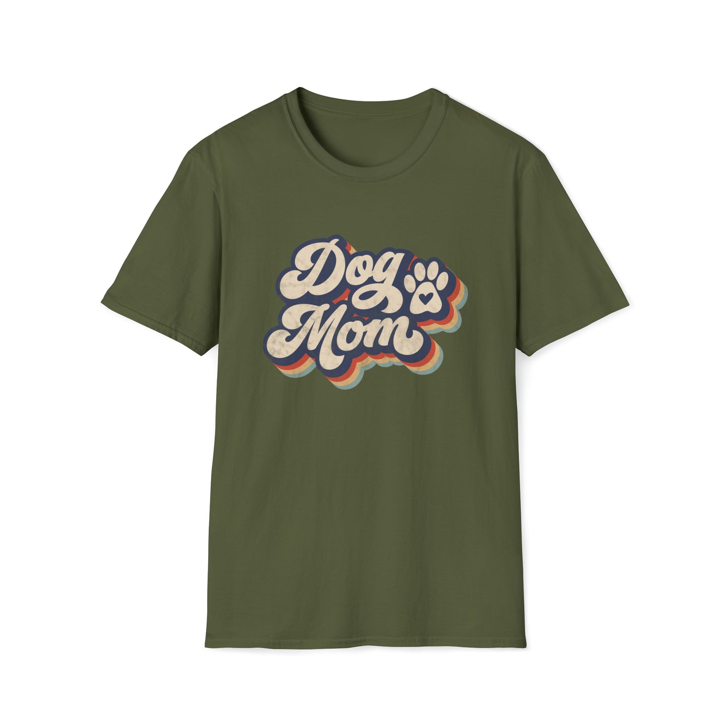 Dog Mom Unisex Softstyle T-Shirt