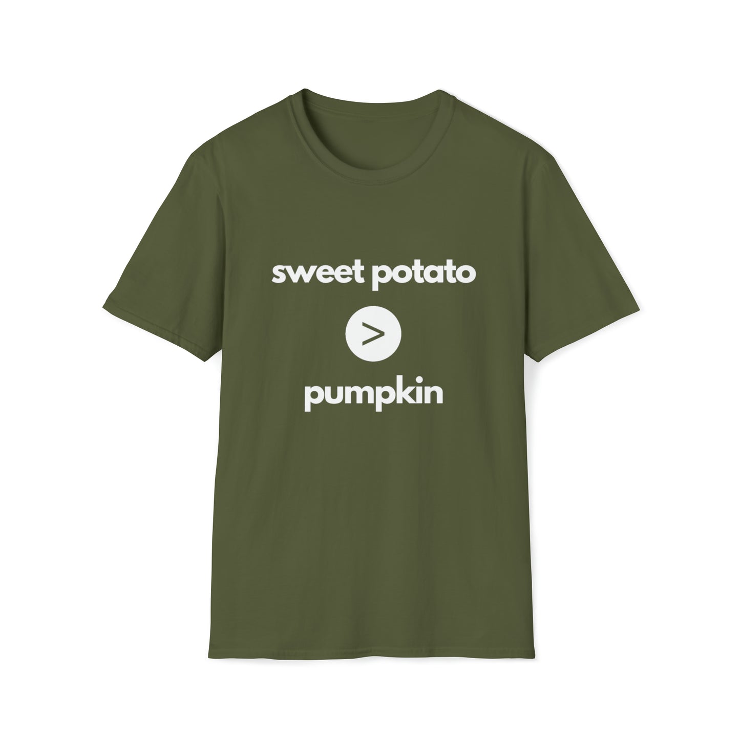 Sweet Potato is Greater than Pumpkin Softstyle T-Shirt