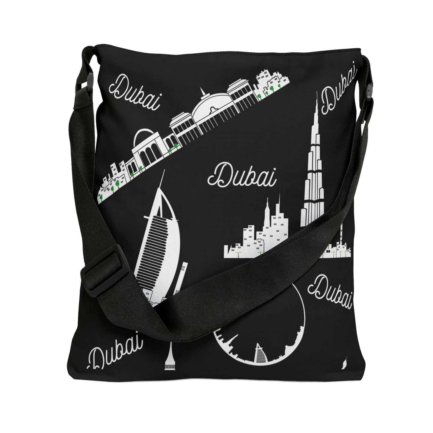 Dubai UAE Travel All-Over-Print Adjustable Tote Bag