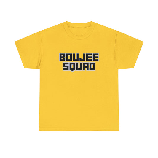 Boujee Squad Unisex Heavy Cotton Tee - BLK Print