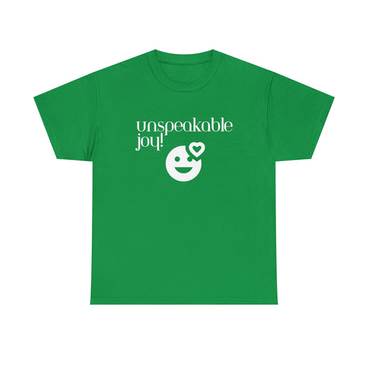 Unspeakable Joy Unisex Heavy Cotton Tee