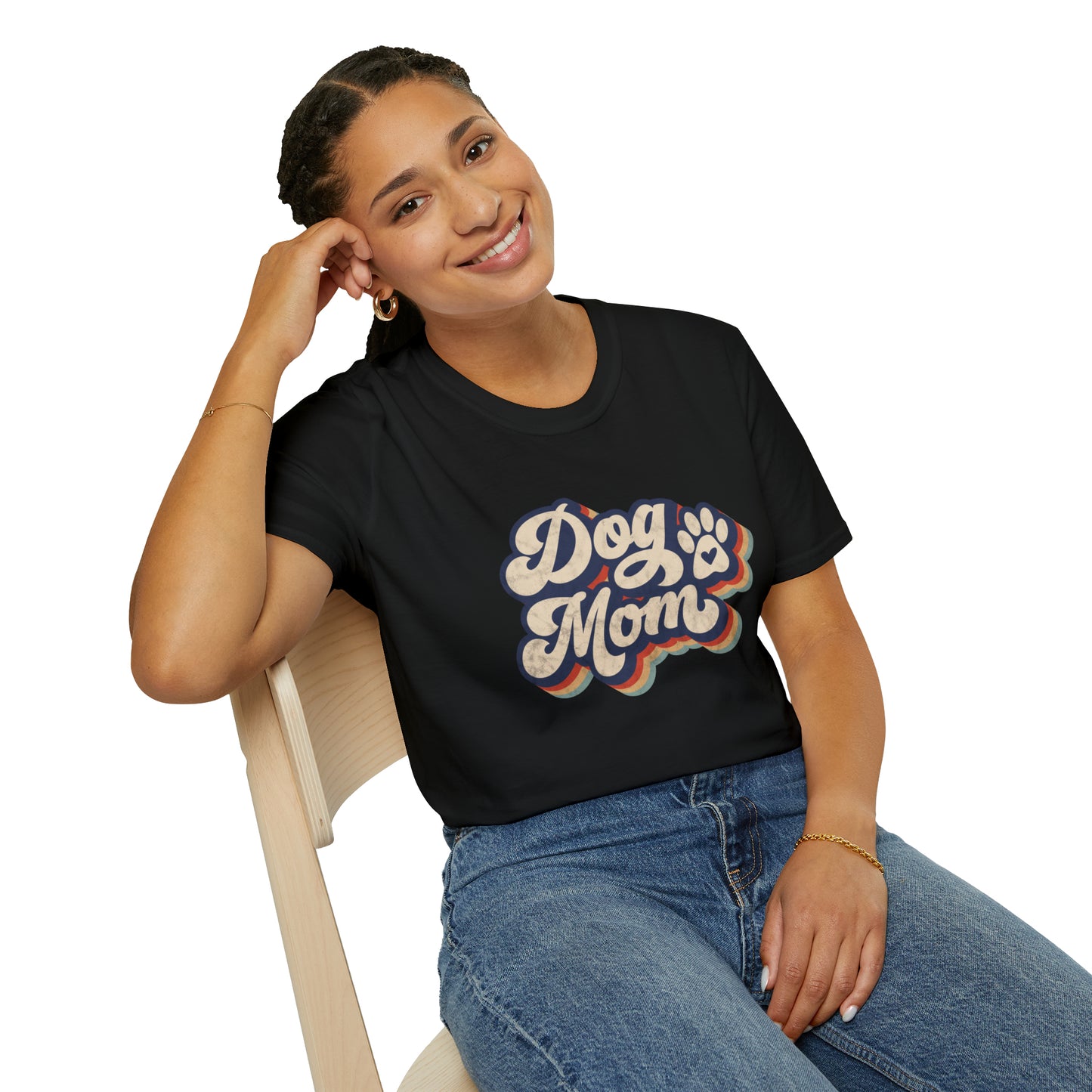 Dog Mom Unisex Softstyle T-Shirt